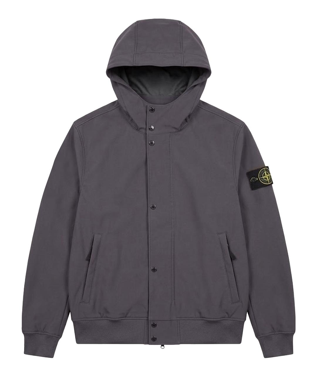 STONE ISLAND Темно-синяя куртка, фото 1