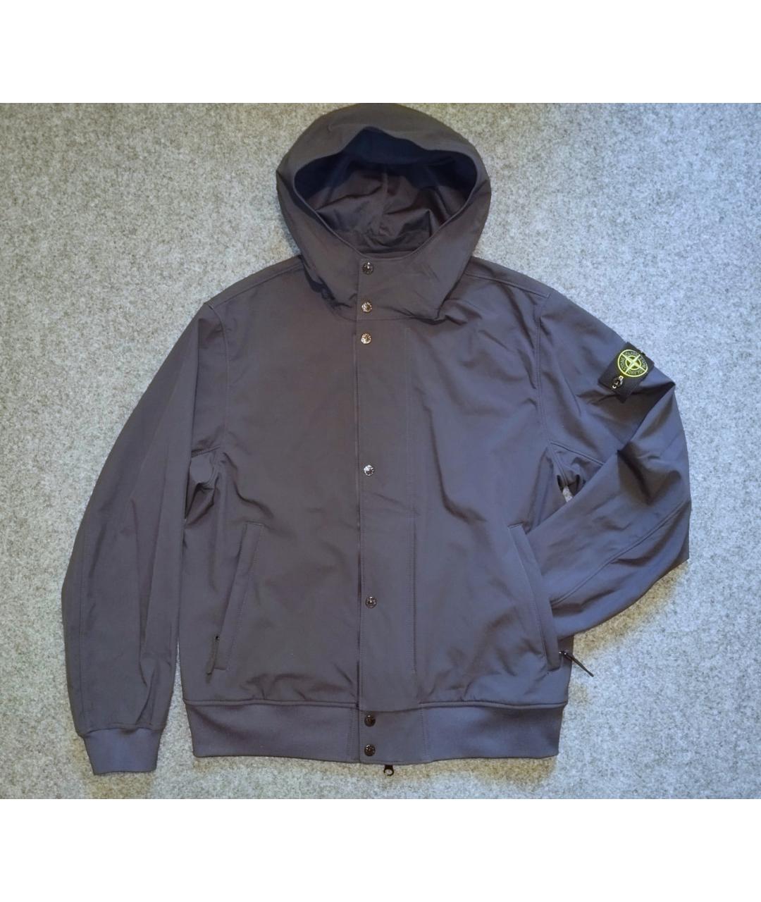 STONE ISLAND Темно-синяя куртка, фото 2