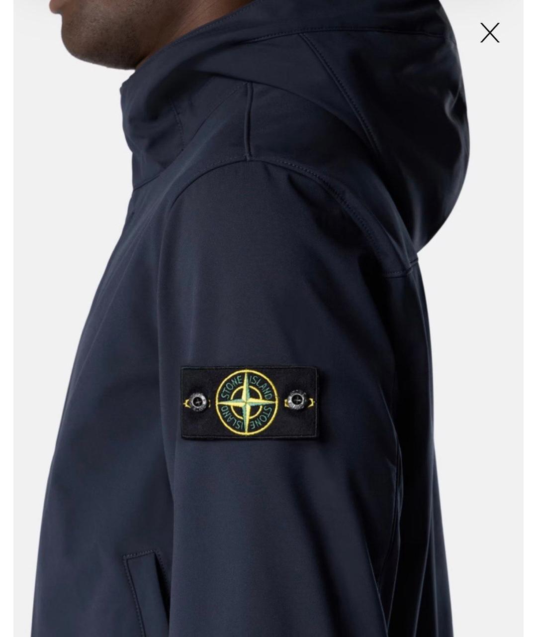 STONE ISLAND Темно-синяя куртка, фото 9