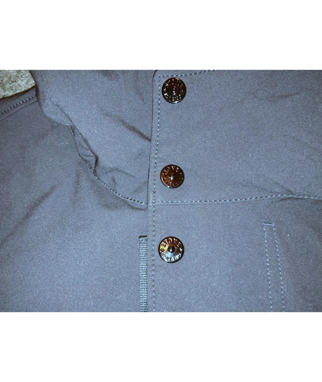 STONE ISLAND Темно-синяя куртка, фото 4