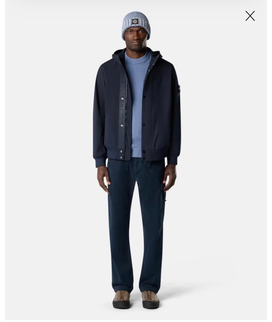 STONE ISLAND Темно-синяя куртка, фото 10