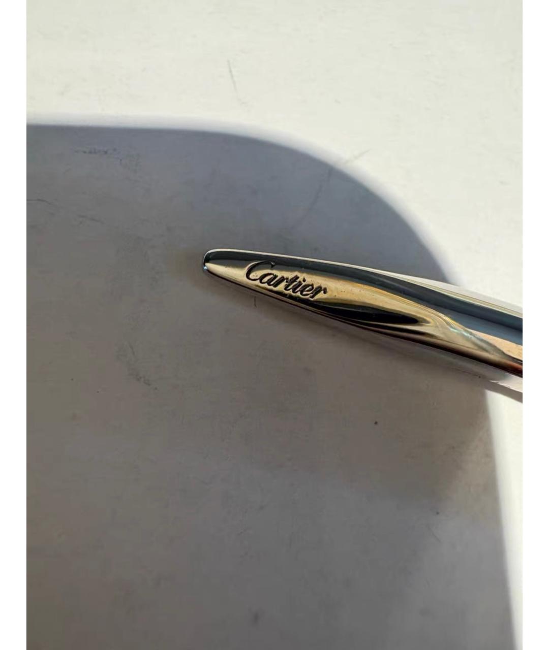 CARTIER Серебрянный браслет из белого золота, фото 4