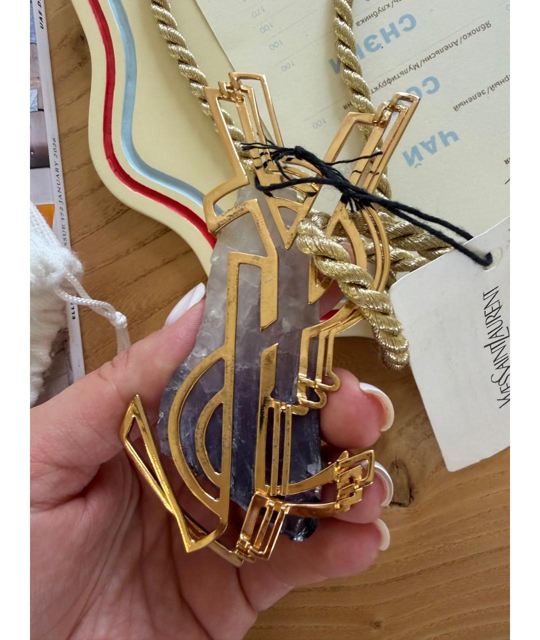 SAINT LAURENT Колье, фото 5