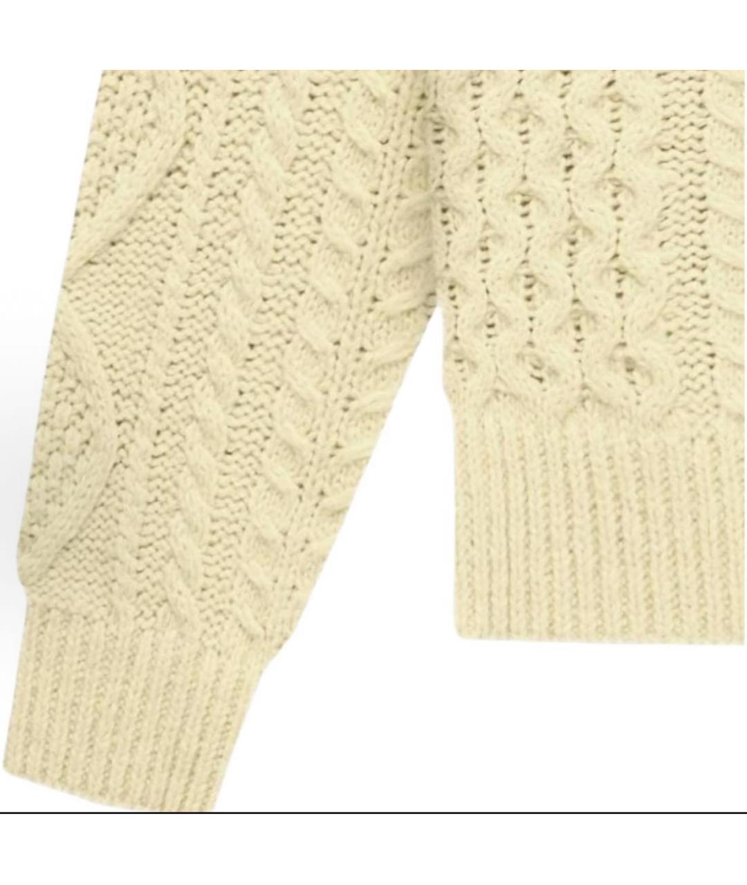 FEAR OF GOD ESSENTIALS Желтый хлопковый джемпер / свитер, фото 4