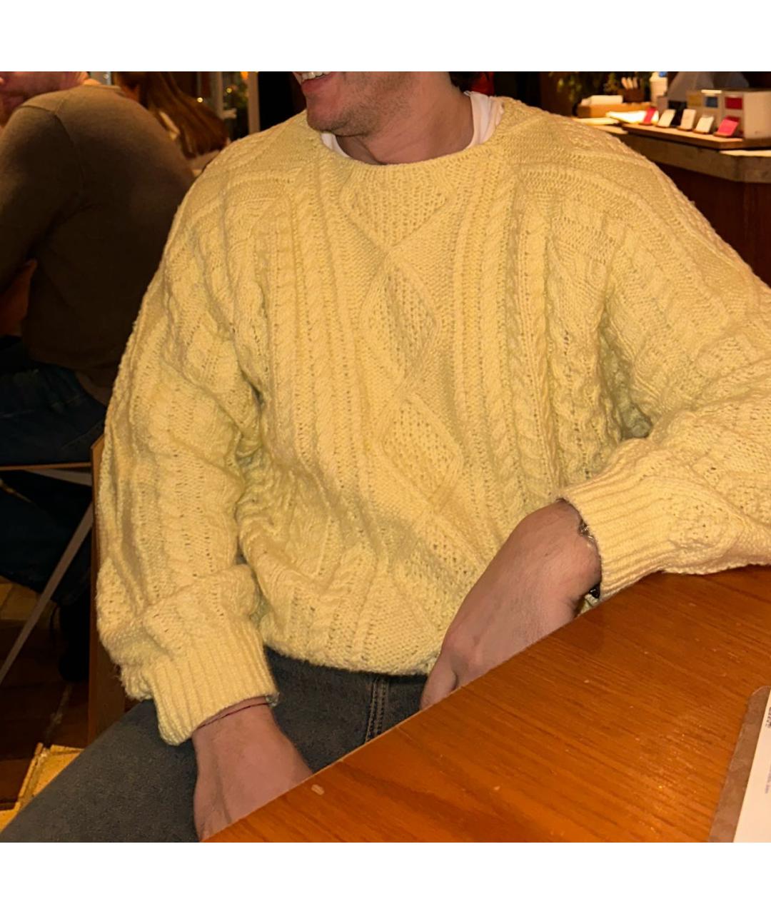 FEAR OF GOD ESSENTIALS Желтый хлопковый джемпер / свитер, фото 7