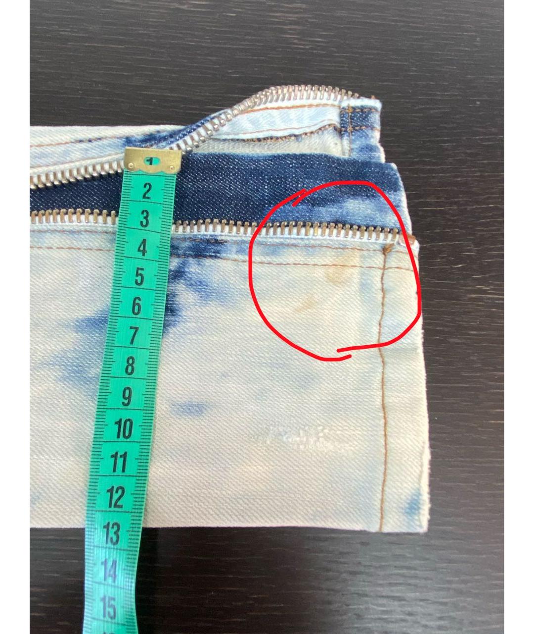 BALMAIN Голубые хлопко-эластановые джинсы слим, фото 5