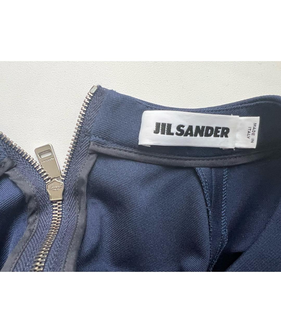 JIL SANDER Синяя блузы, фото 2