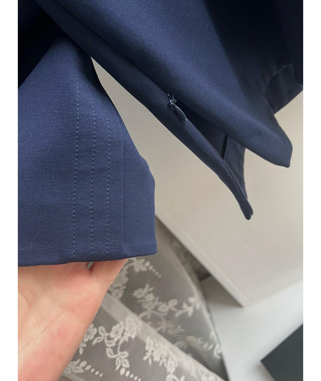 JIL SANDER Синяя блузы, фото 4