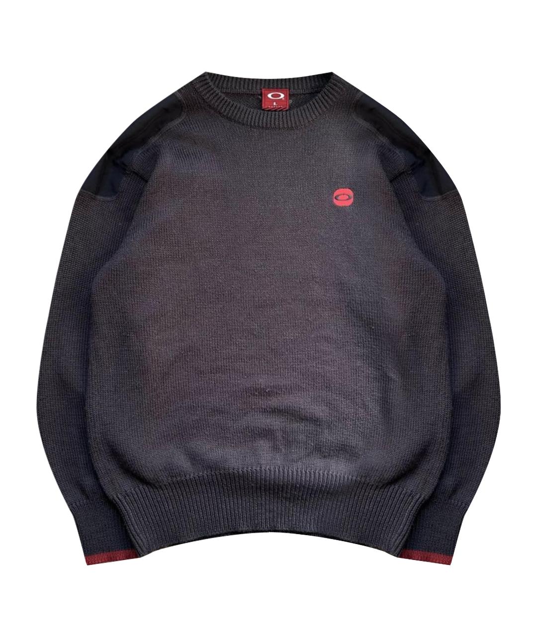 OAKLEY Серый шерстяной джемпер / свитер, фото 1