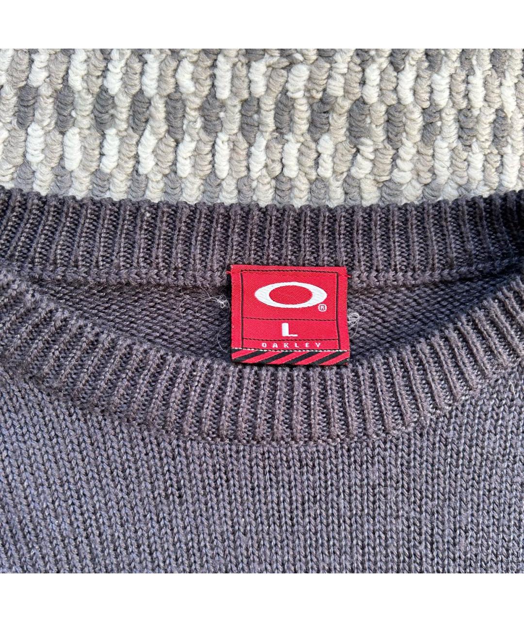 OAKLEY Серый шерстяной джемпер / свитер, фото 3