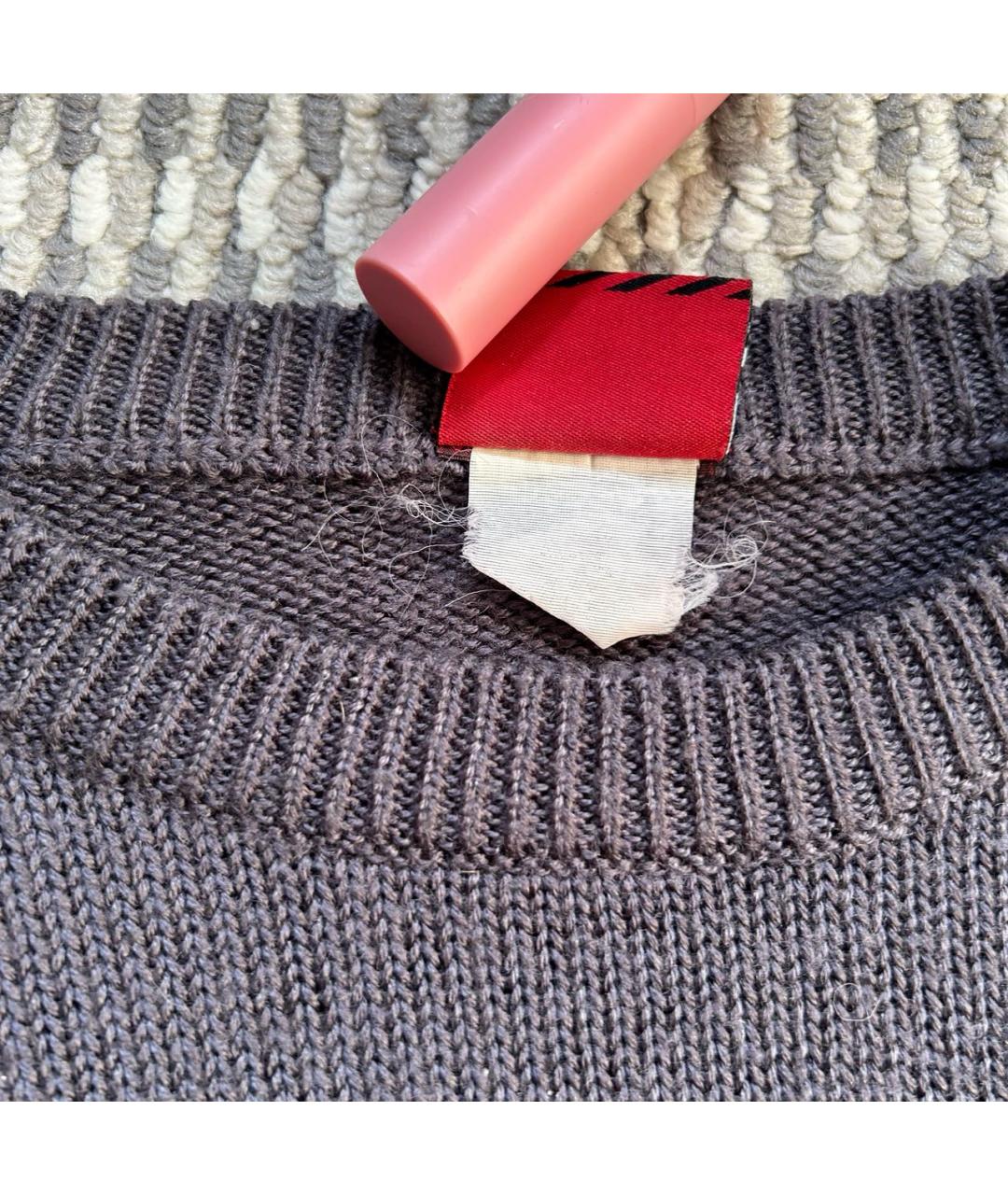 OAKLEY Серый шерстяной джемпер / свитер, фото 5