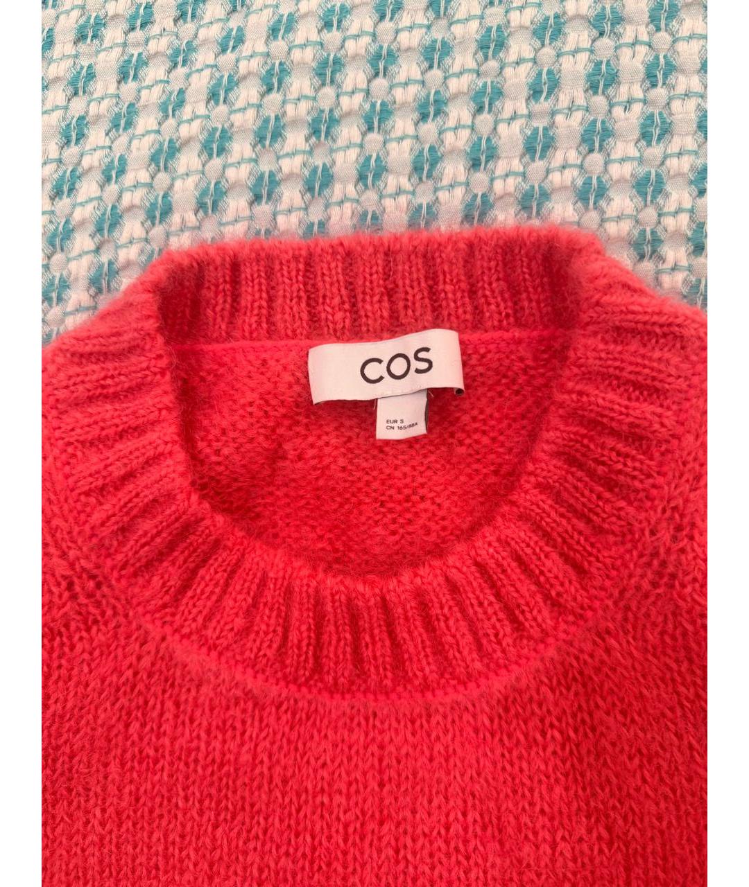 COS Розовая шерстяная жилетка, фото 3