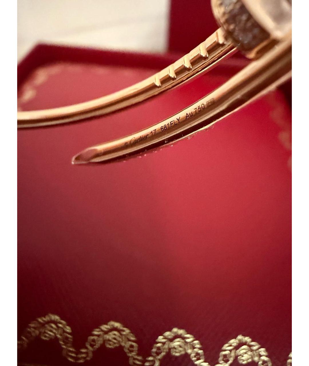 CARTIER Золотой браслет из розового золота, фото 4