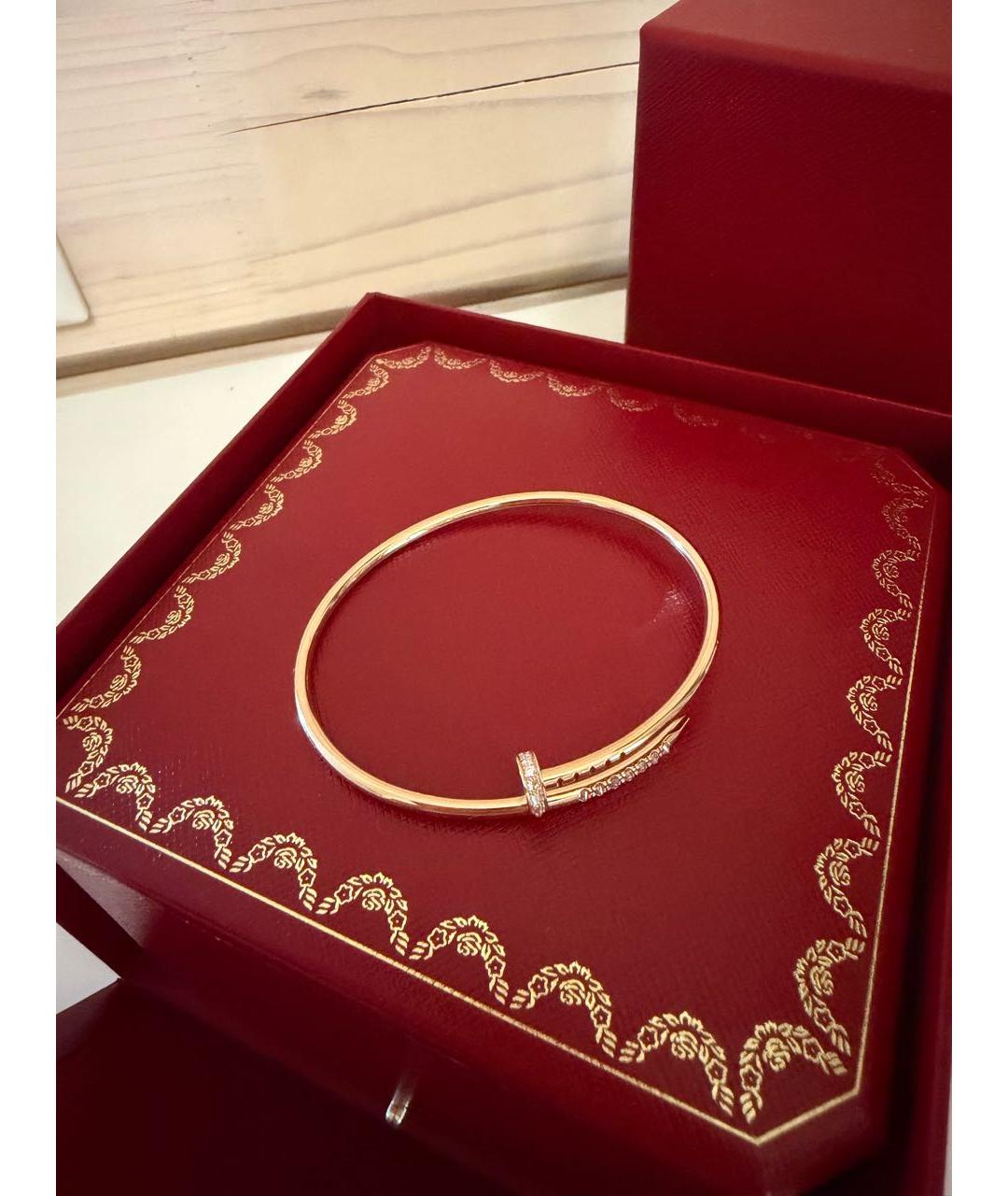 CARTIER Золотой браслет из розового золота, фото 2