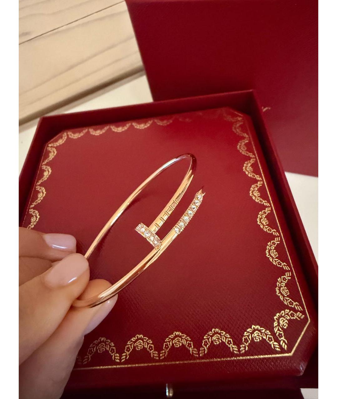 CARTIER Золотой браслет из розового золота, фото 3