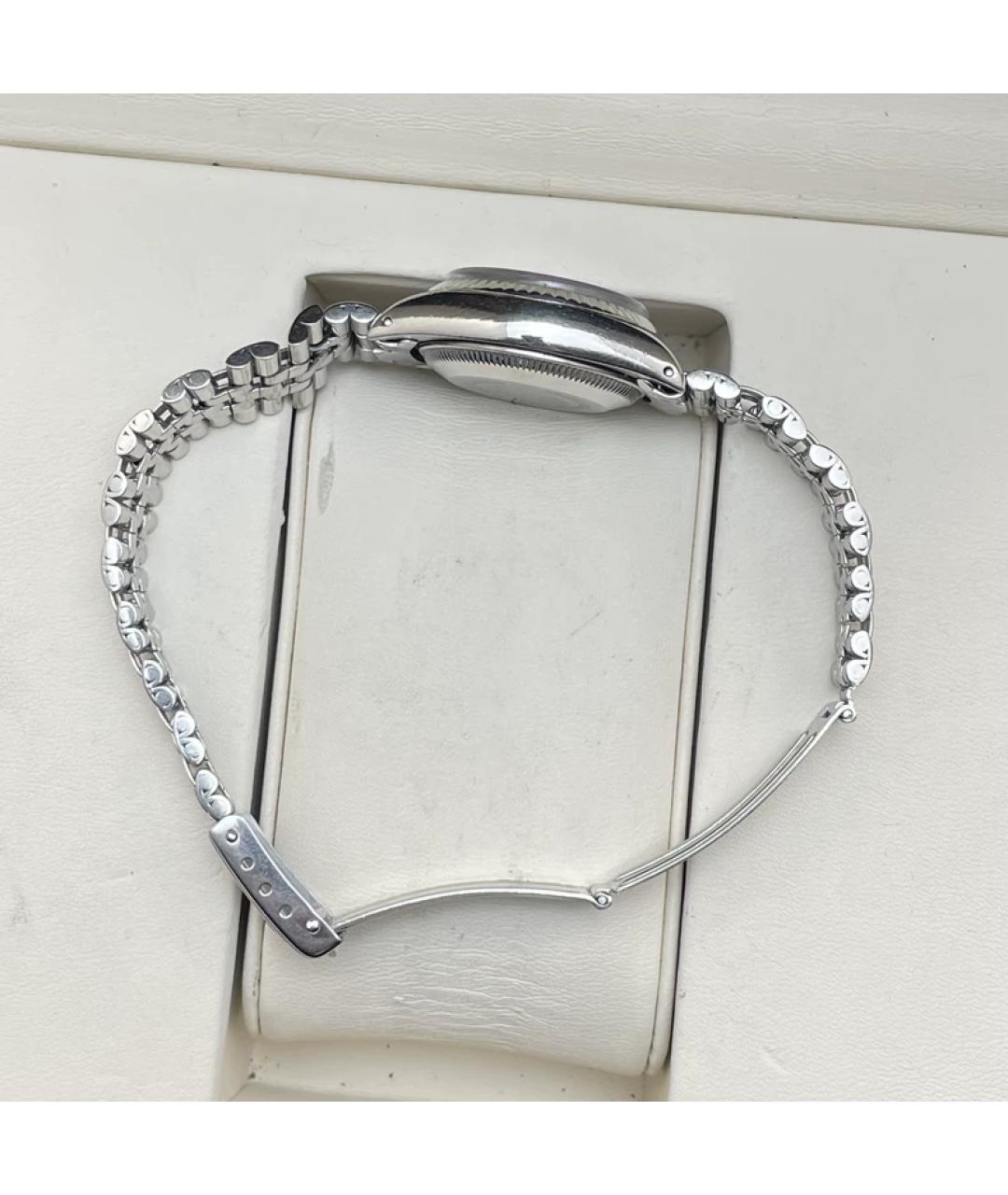 ROLEX Серебряные металлические часы, фото 7