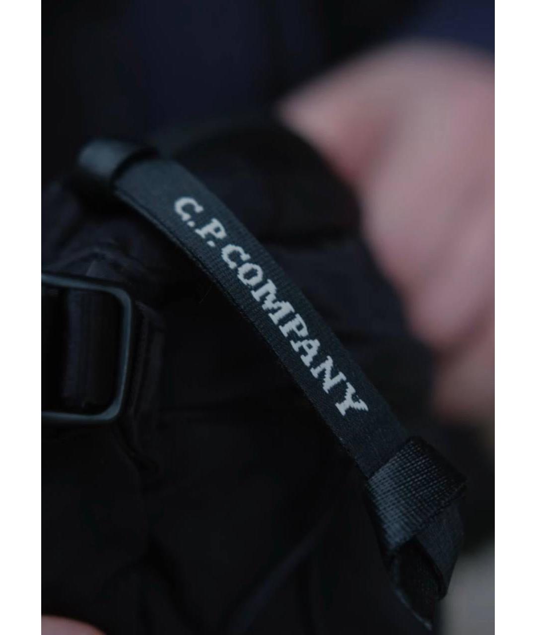CP COMPANY Черная поясная сумка, фото 3