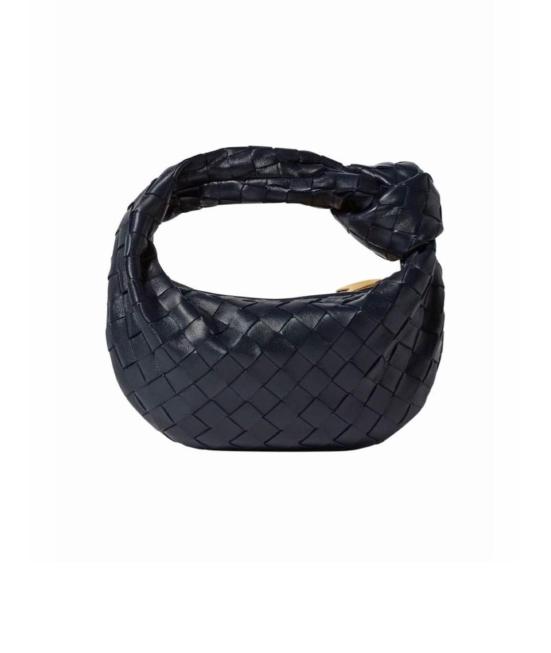 BOTTEGA VENETA Черная кожаная сумка с короткими ручками, фото 3