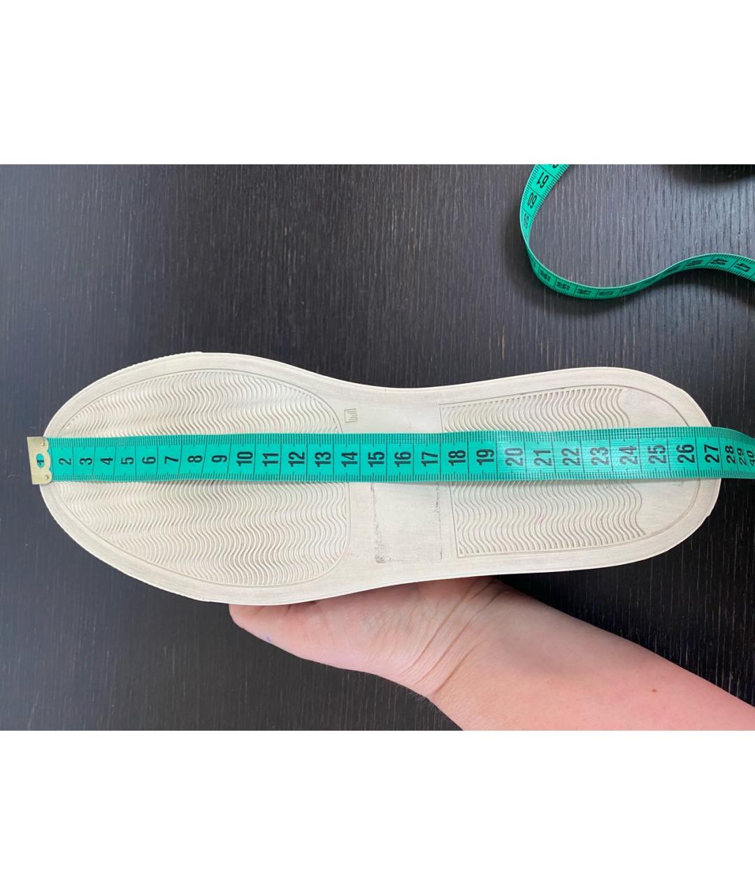 GIVENCHY Бежевые кожаные слипоны, фото 7