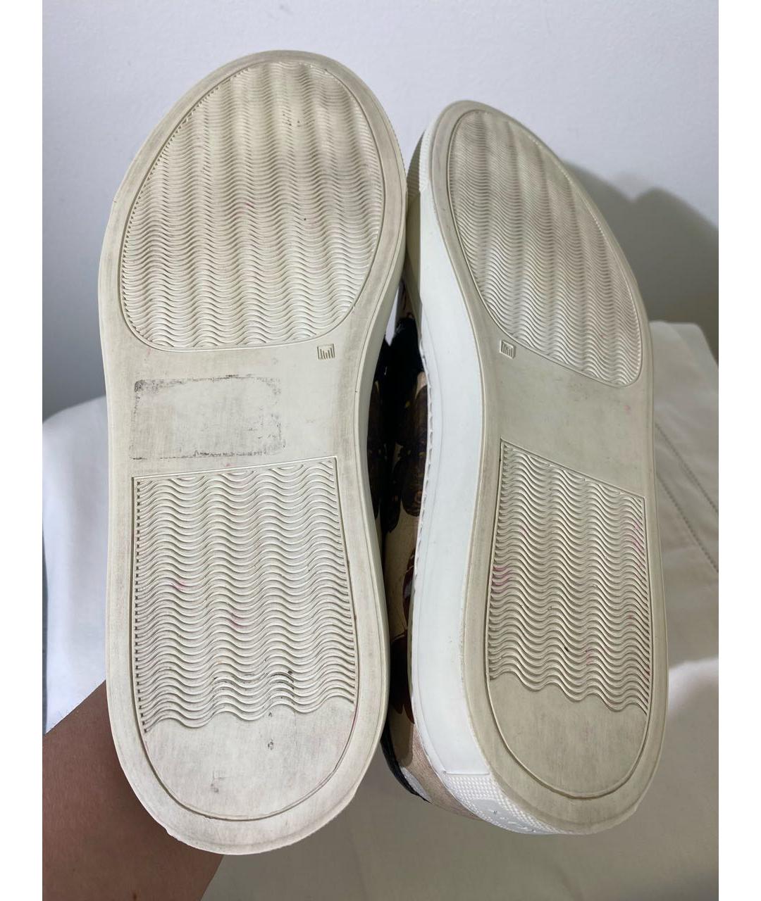 GIVENCHY Бежевые кожаные слипоны, фото 5