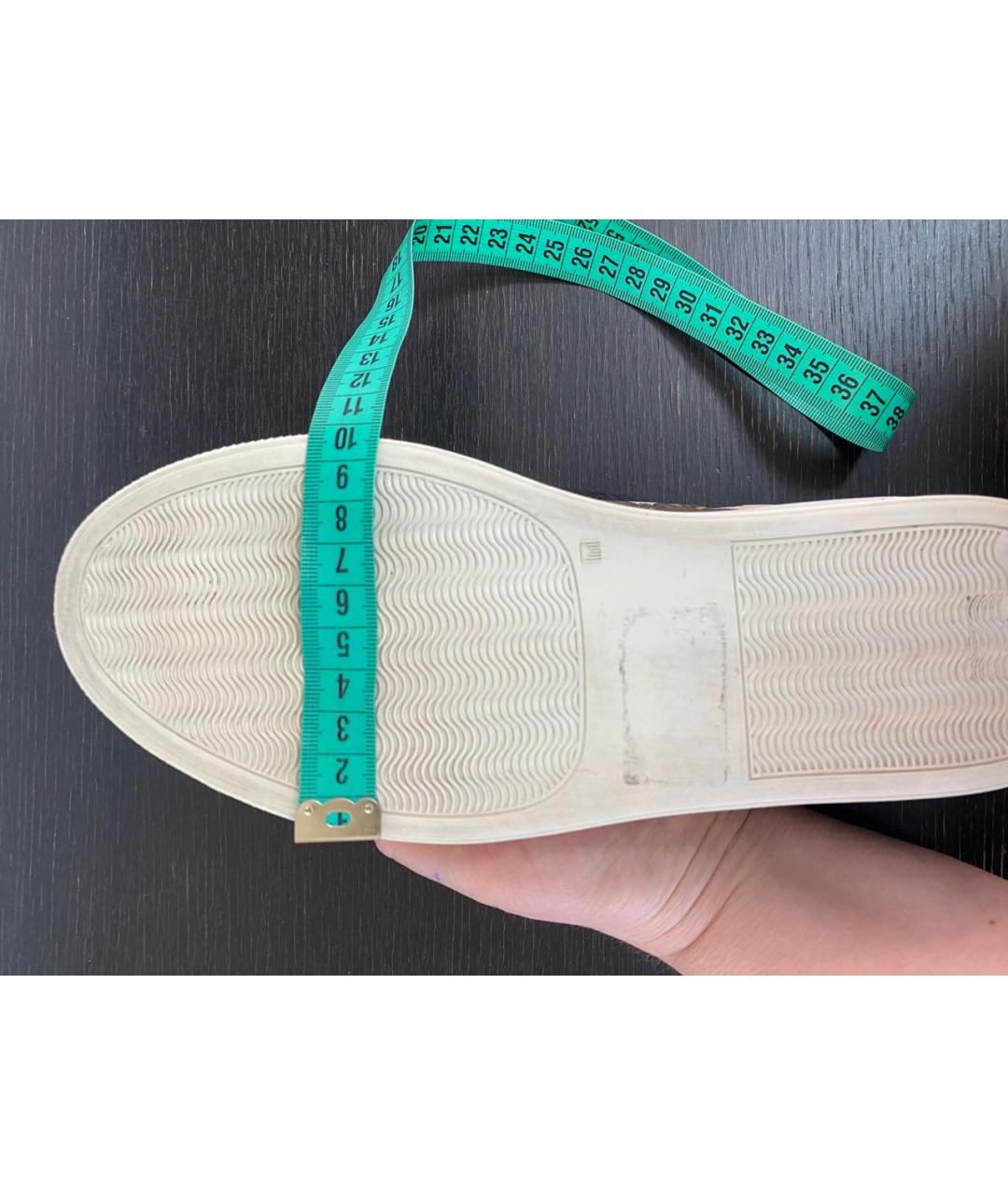 GIVENCHY Бежевые кожаные слипоны, фото 8