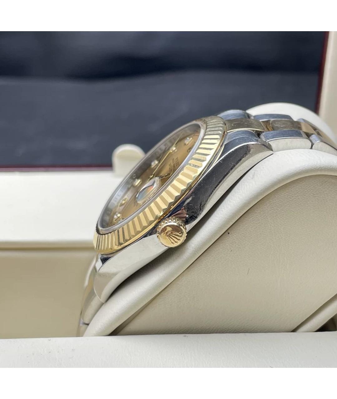 ROLEX Желтые часы из желтого золота, фото 6