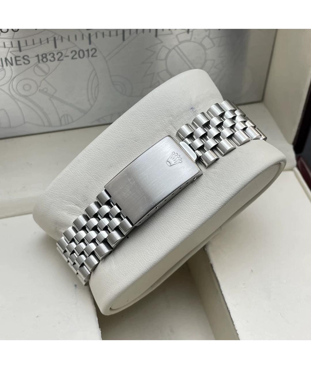 ROLEX Серые металлические часы, фото 7