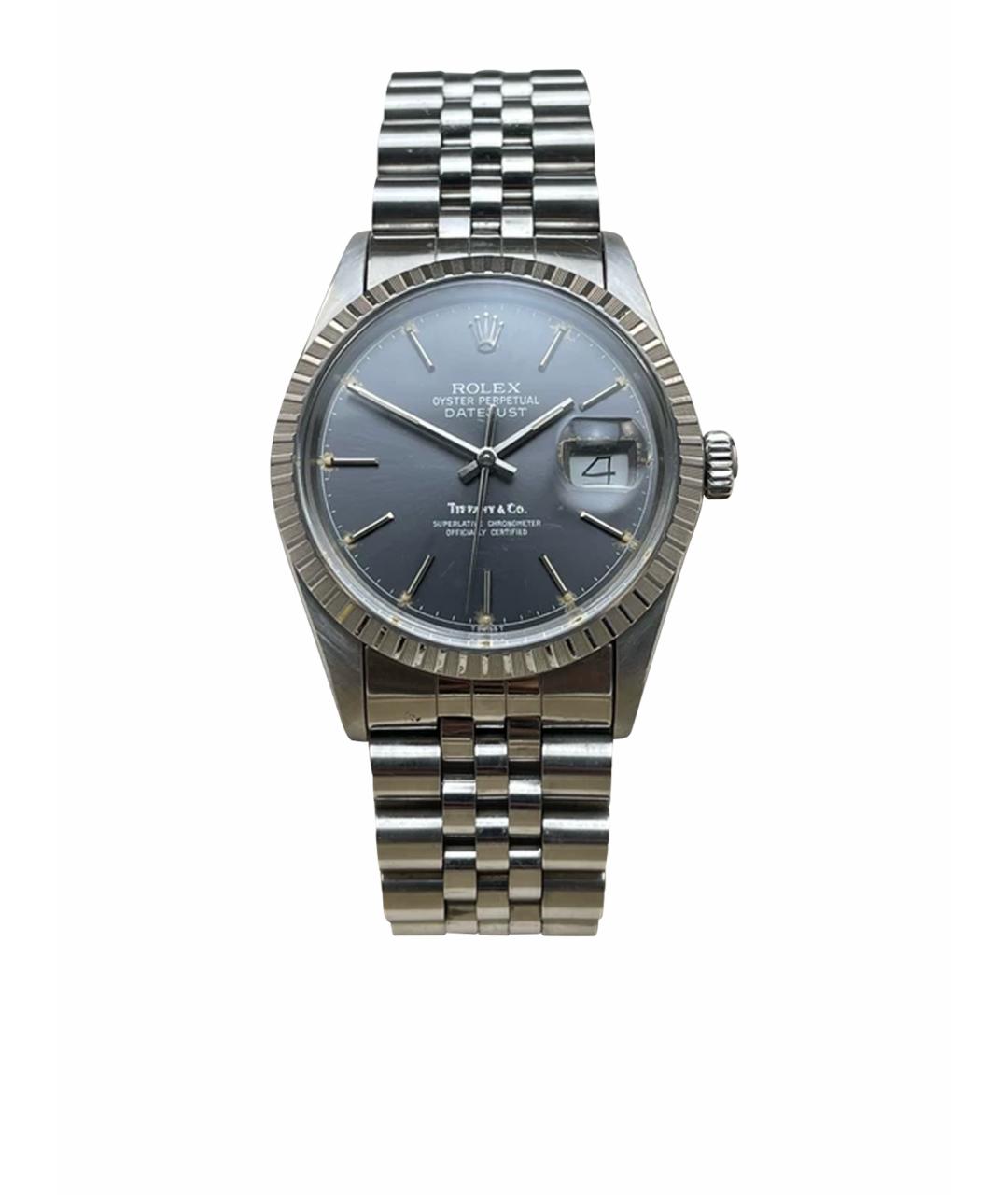 ROLEX Серые металлические часы, фото 1