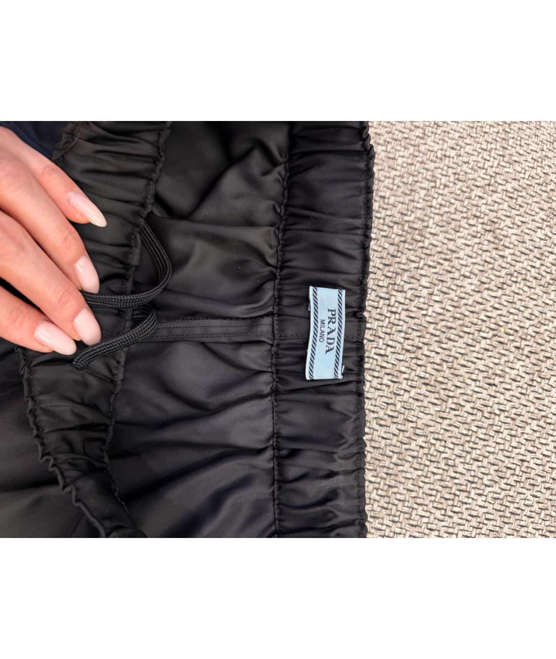 PRADA Черные шорты, фото 4