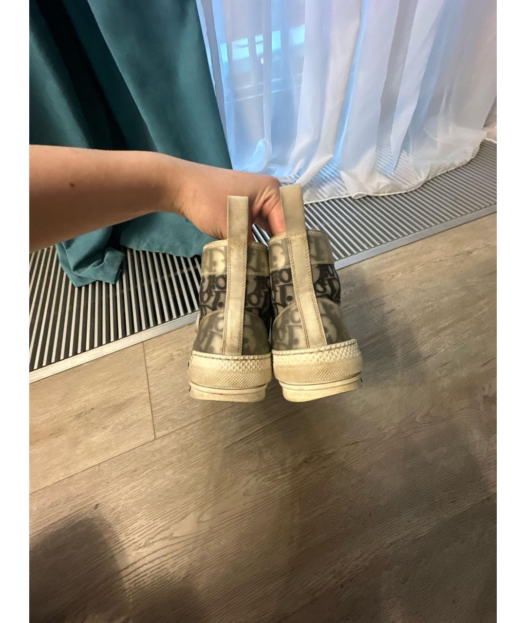 CHRISTIAN DIOR Белые кеды, фото 4