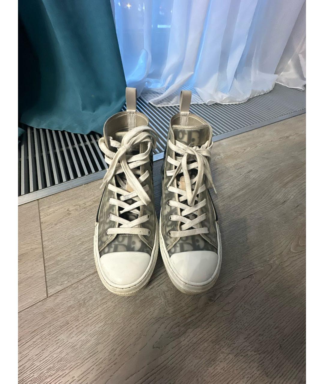 CHRISTIAN DIOR Белые кеды, фото 2