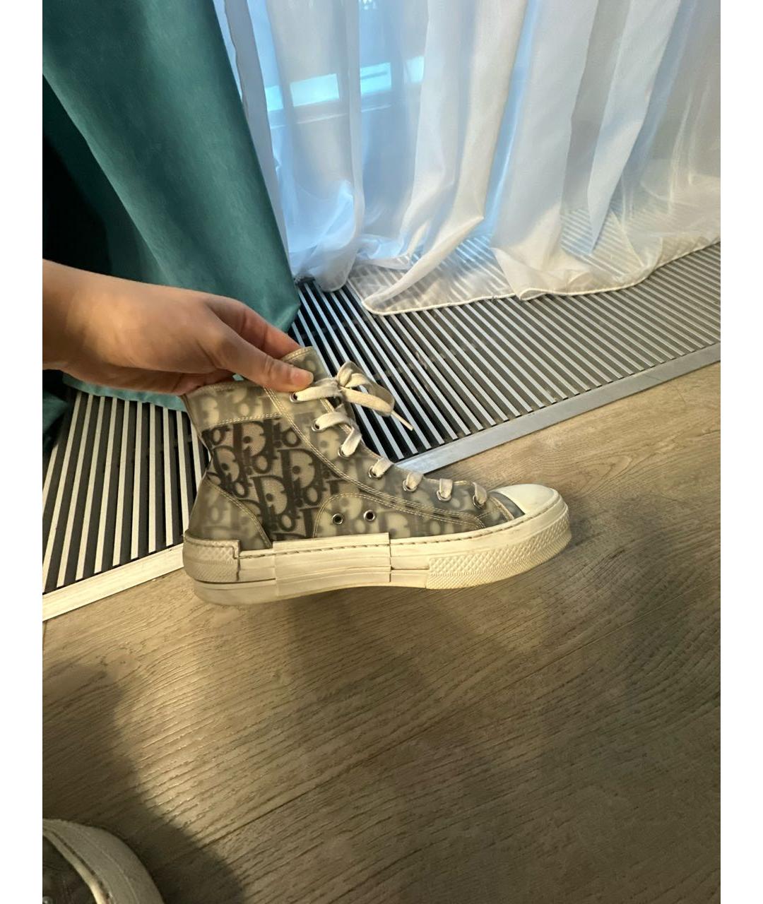 CHRISTIAN DIOR Белые кеды, фото 5