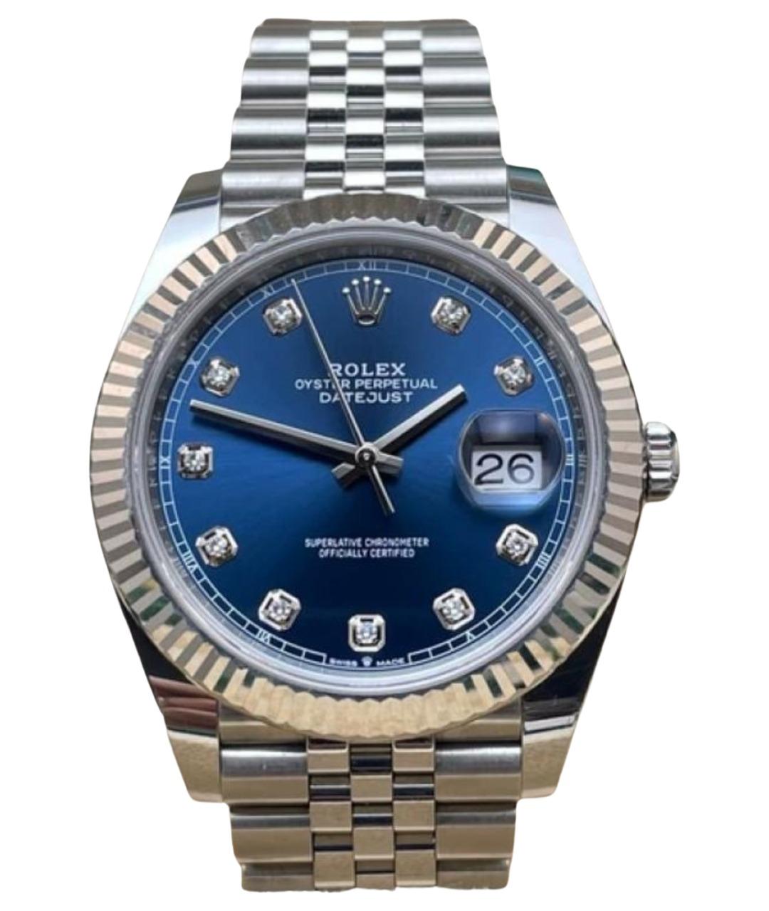 CHOPARD Синие металлические часы, фото 1