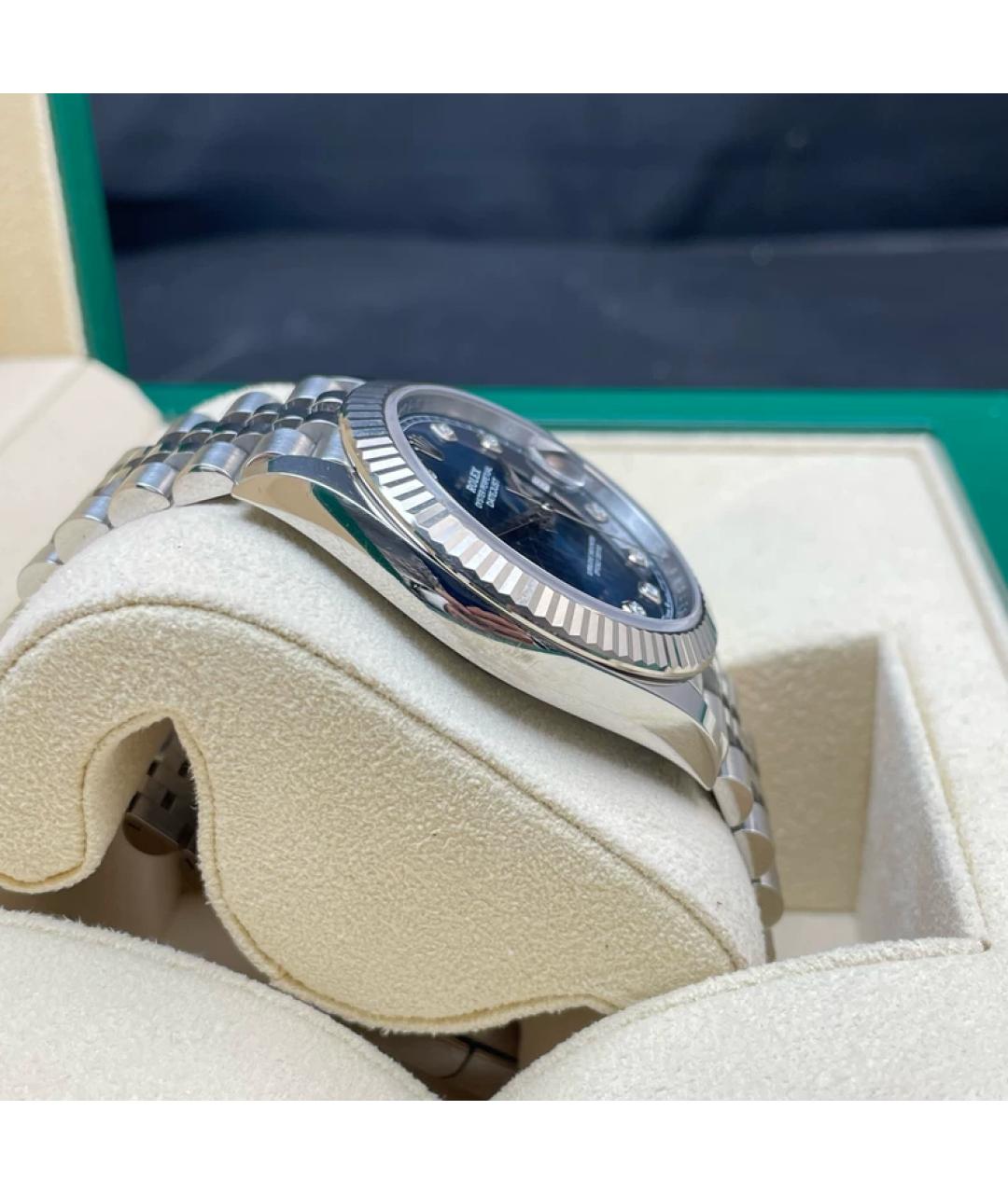 CHOPARD Синие металлические часы, фото 5