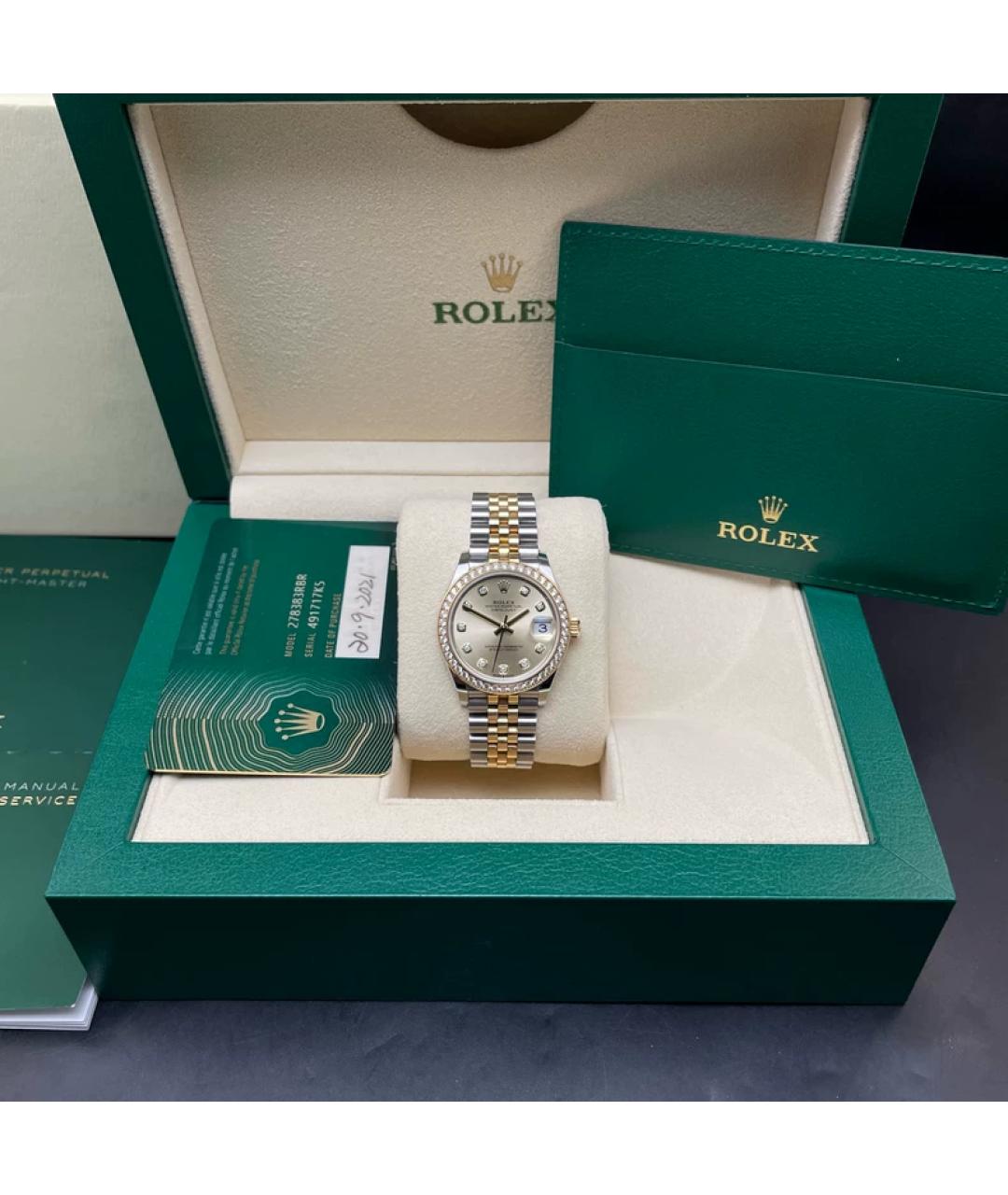 ROLEX Золотые часы из желтого золота, фото 10