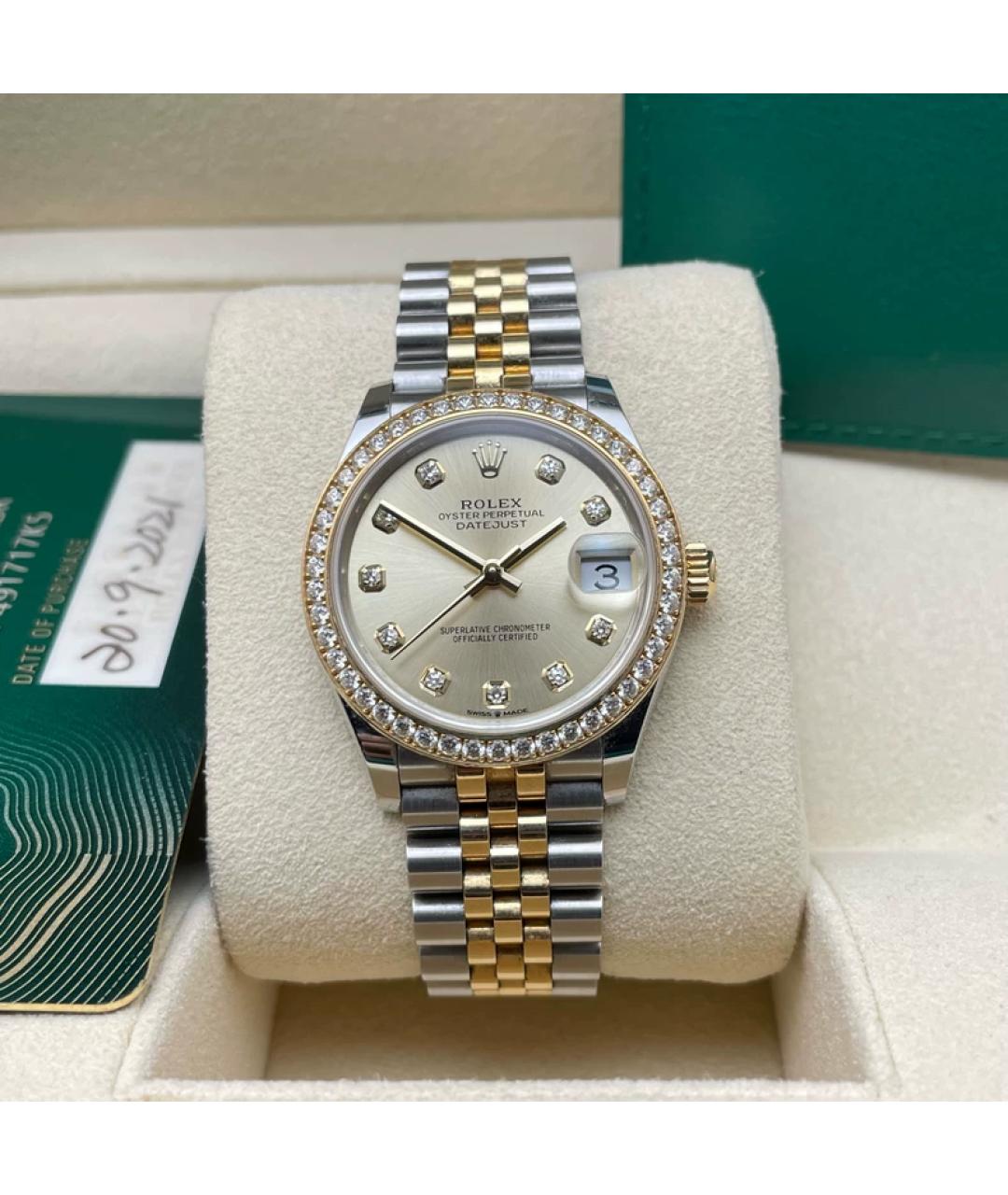 ROLEX Золотые часы из желтого золота, фото 9