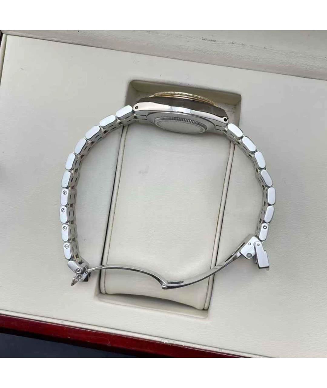 TUDOR Белые часы из желтого золота, фото 7