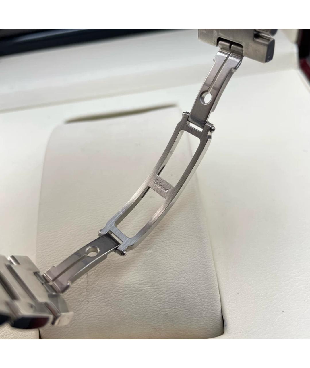 CHOPARD Белые металлические часы, фото 6