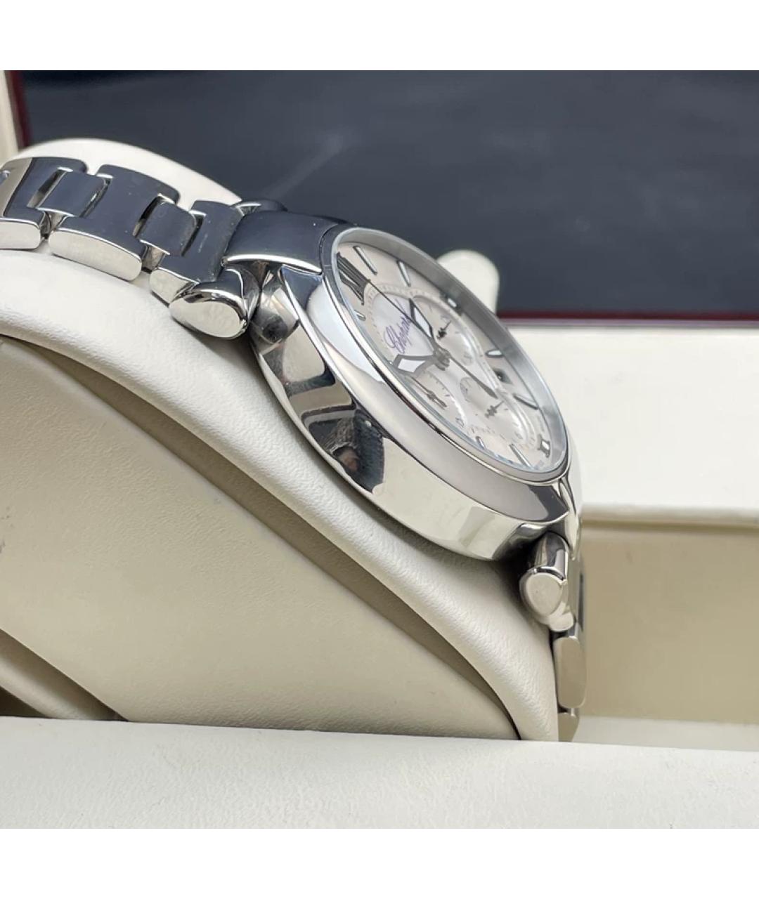 CHOPARD Белые металлические часы, фото 5