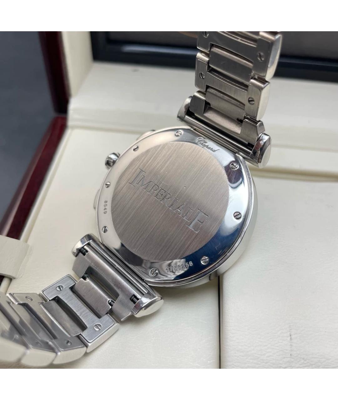 CHOPARD Белые металлические часы, фото 3