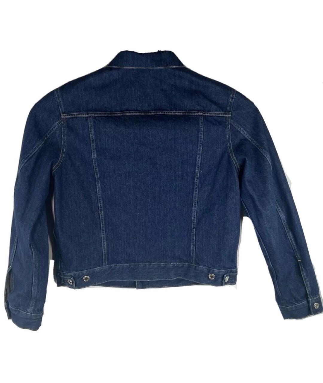 HELMUT LANG Темно-синяя деним куртка, фото 5