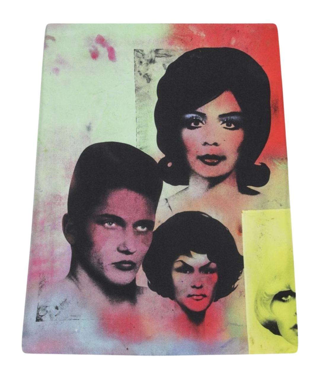 VERSACE Мульти шелковая юбка миди, фото 1