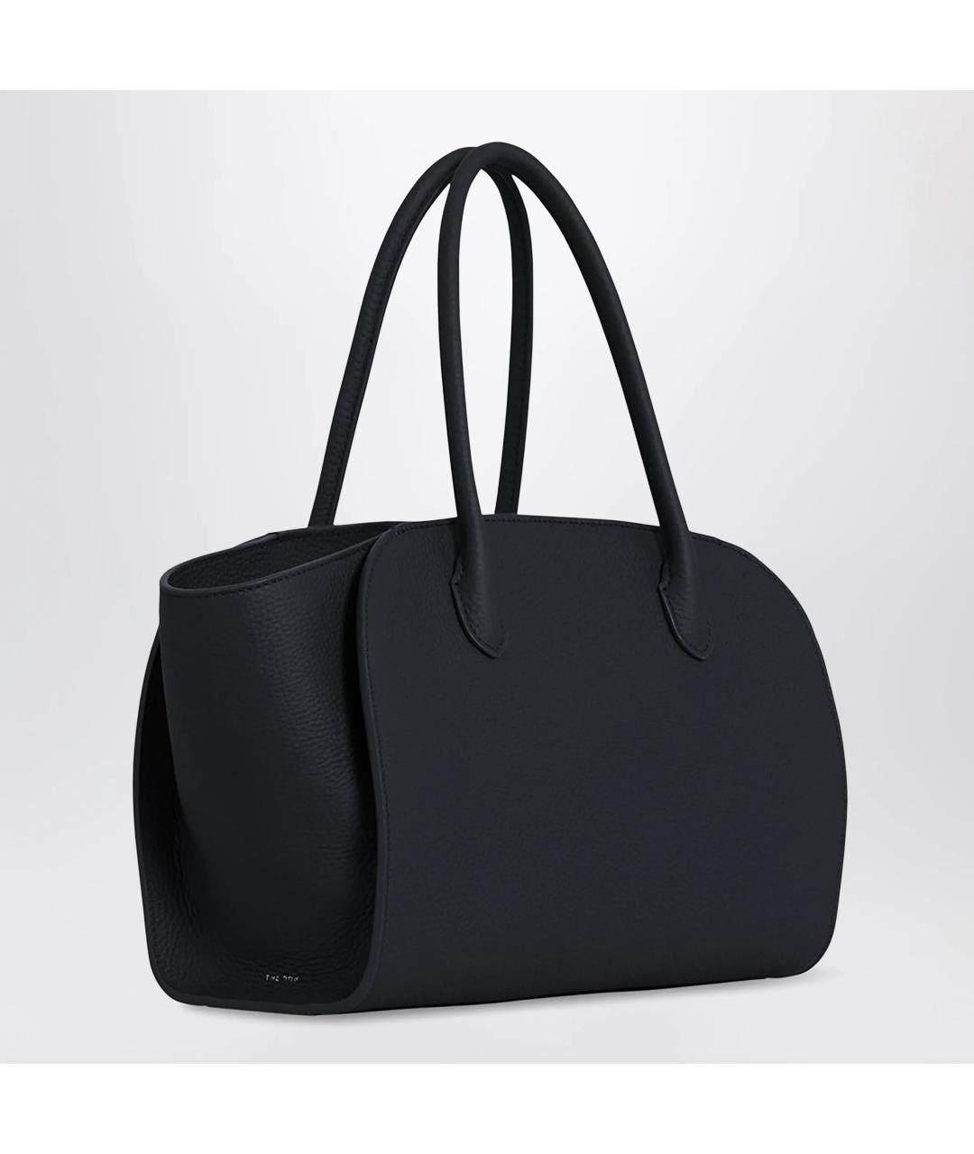 THE ROW Черная кожаная сумка тоут, фото 2