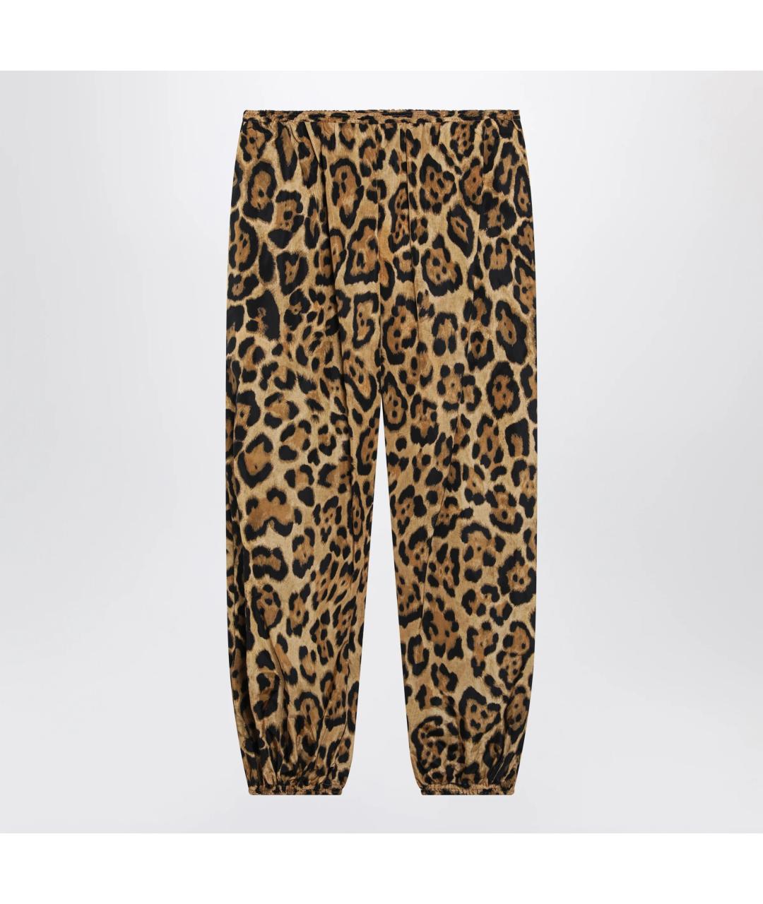 ALAIA Мульти шелковые прямые брюки, фото 3