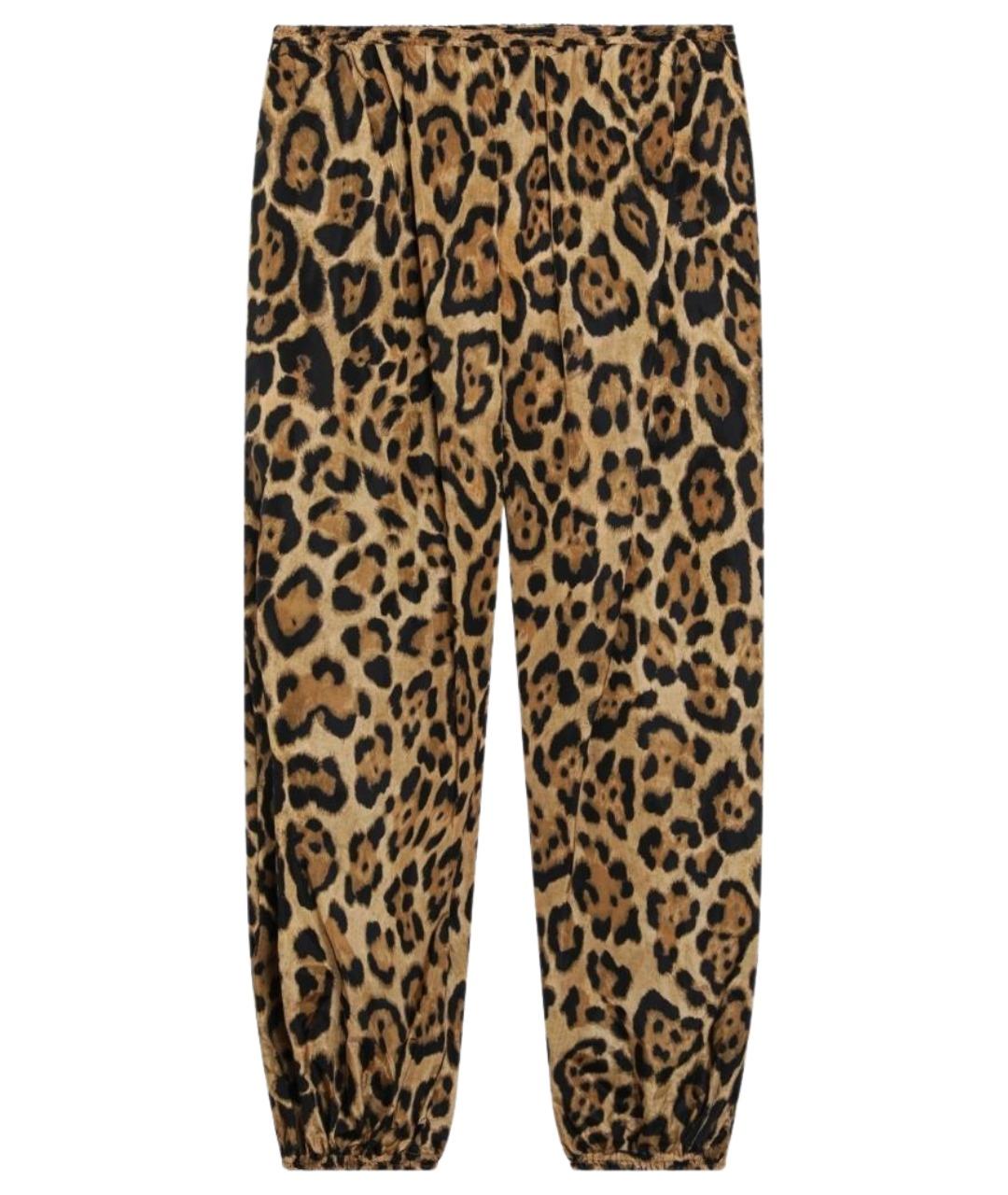 ALAIA Мульти шелковые прямые брюки, фото 1