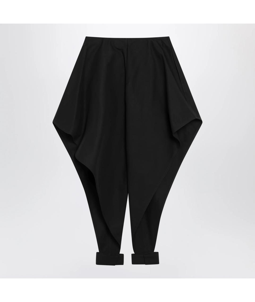 ALAIA Черные хлопковые прямые брюки, фото 2