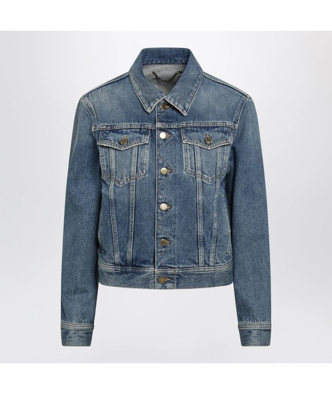 GOLDEN GOOSE DELUXE BRAND Синяя деним куртка, фото 3