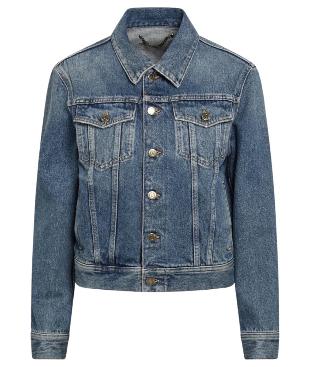 GOLDEN GOOSE DELUXE BRAND Синяя деним куртка, фото 1