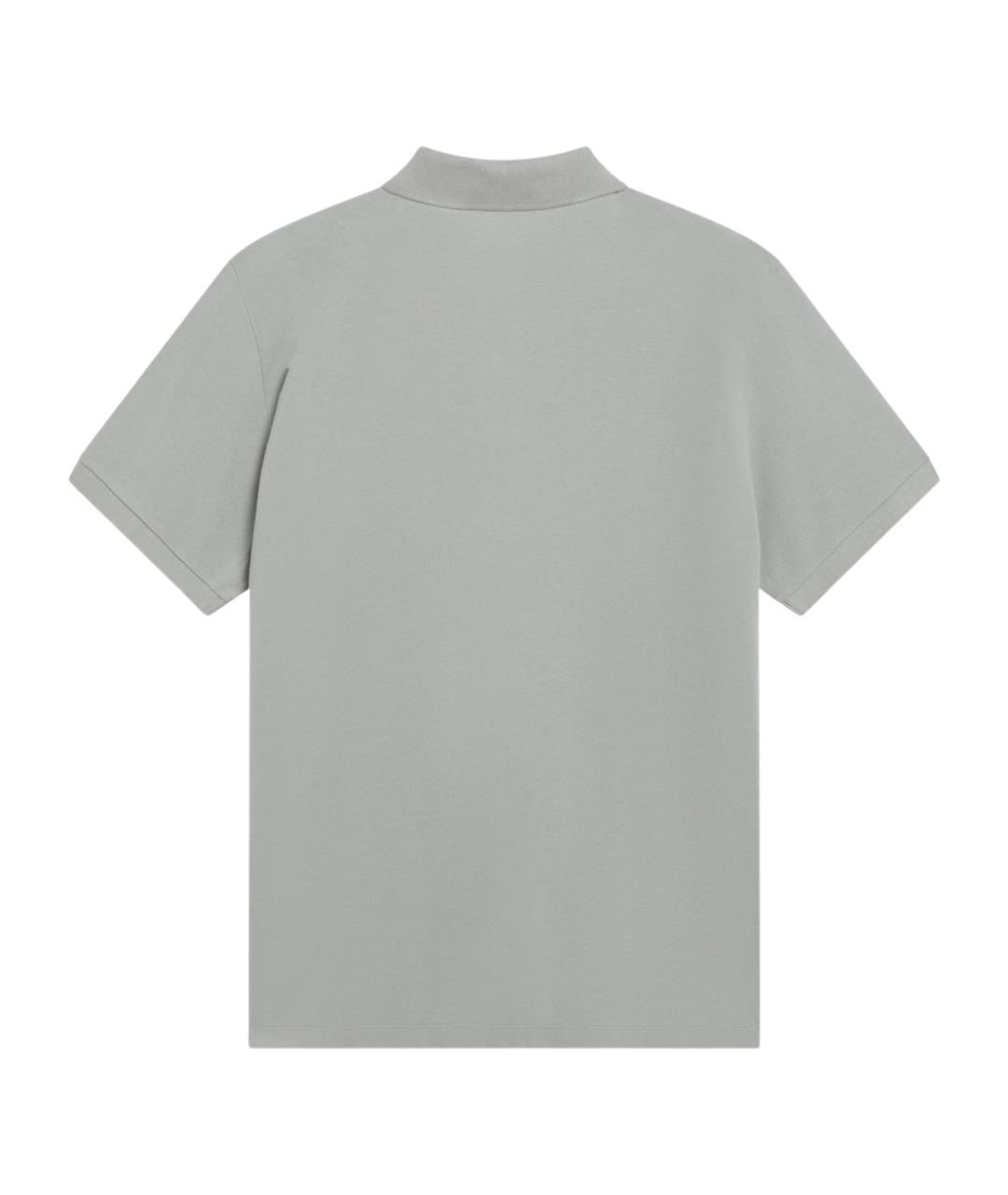 STONE ISLAND Зеленые хлопковое поло с коротким рукавом, фото 2