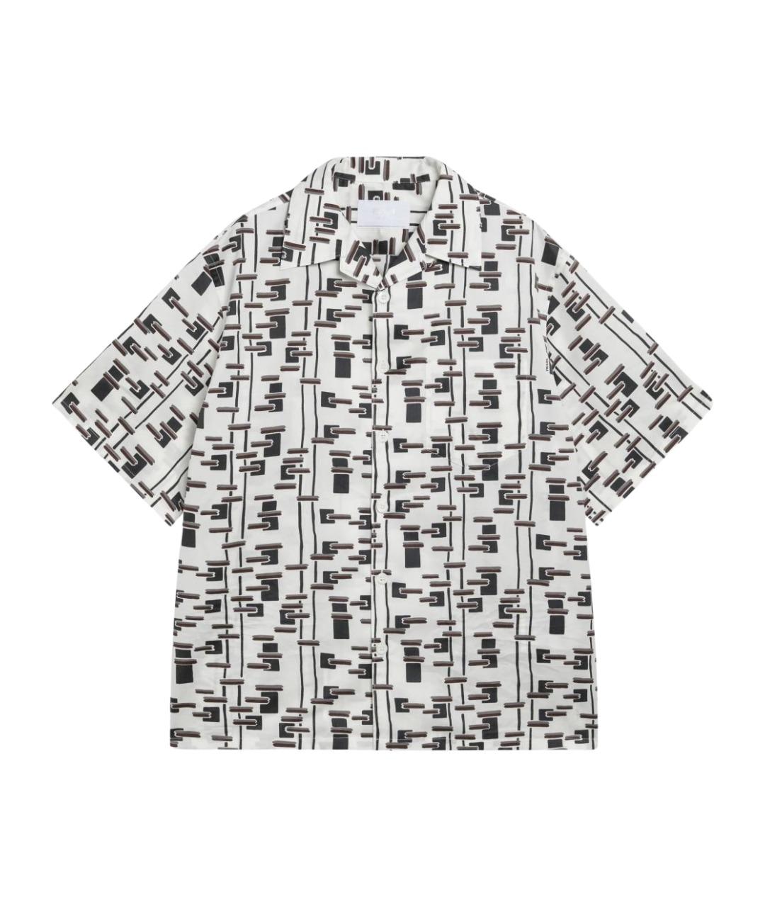 PRADA Мульти шелковая кэжуал рубашка, фото 1